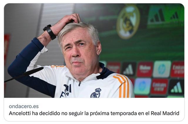 开云体育app-西媒：安切洛蒂决定夏天离开皇马！阿隆索接班？