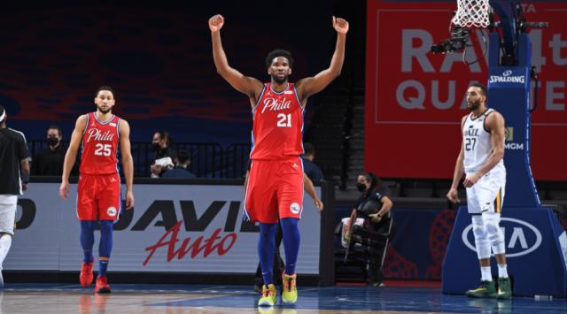 开云登录观看-40分19篮板+绝平三分 恩比德打爆戈贝尔迈向MVP